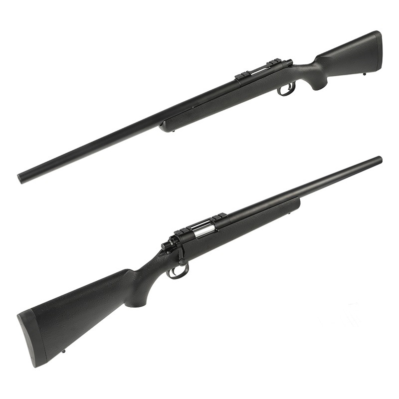 スナイパーライフル ブラック プラスチック製 CYMA CM701C M700 ボルトアクションライフル Black (スナイパー