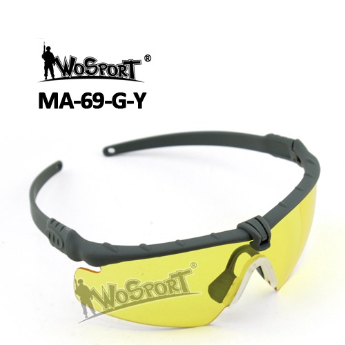 WoSporT 塼ƥ󥰥 GREYե졼/YELLOW