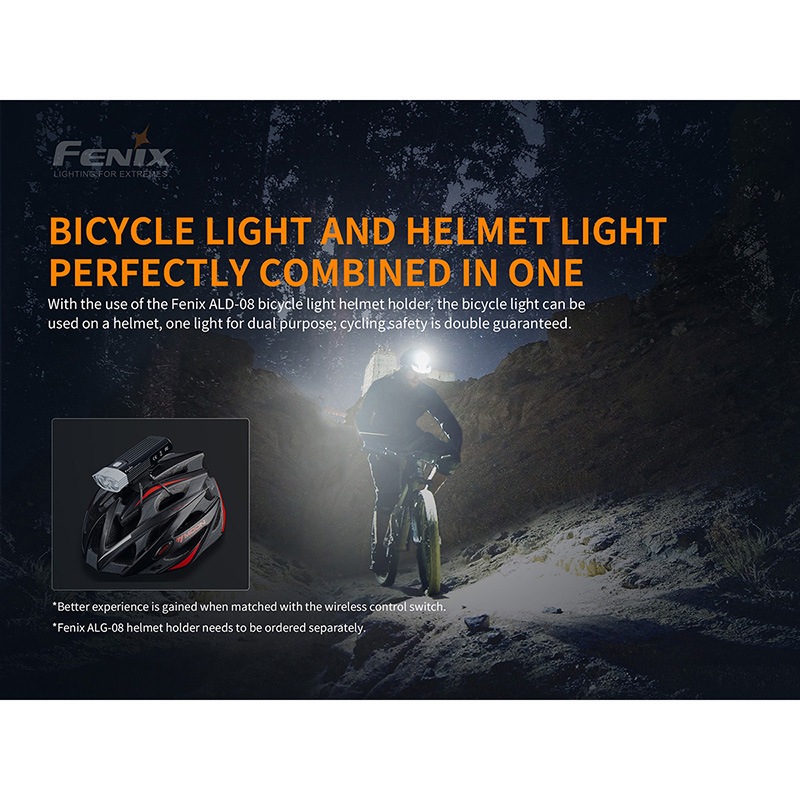 FENIX(ե˥å) BC30 V2.0 磻쥹ȥ ɥХ LED饤 ž֥ ̳ 2200롼/187mȼ 50ֲƯ IP67ɿ
