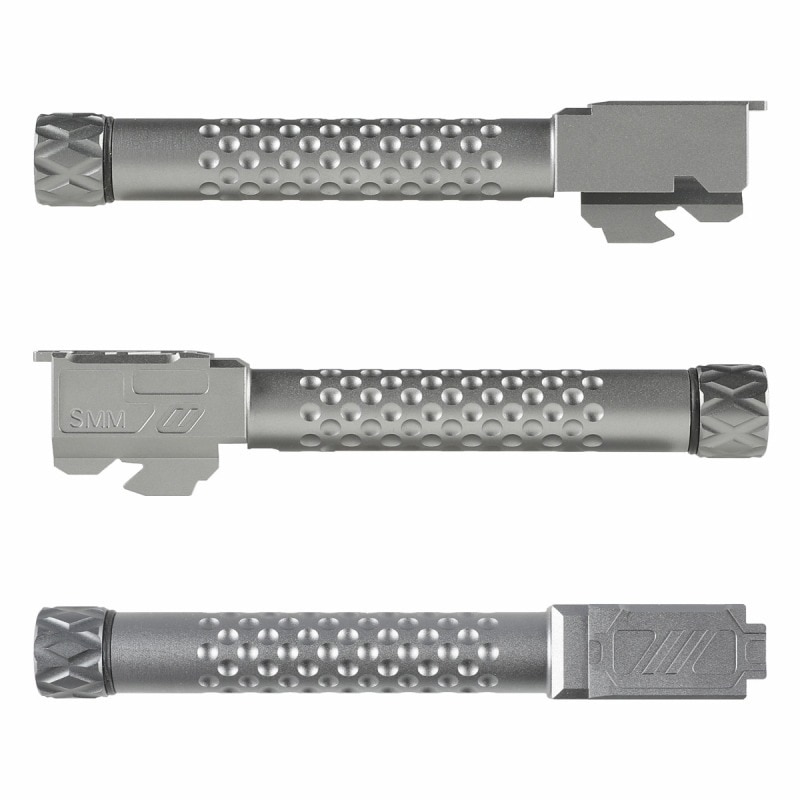 ZEVスタイル タクティカルディンプルアルミアウターバレル (14mm逆ネジ