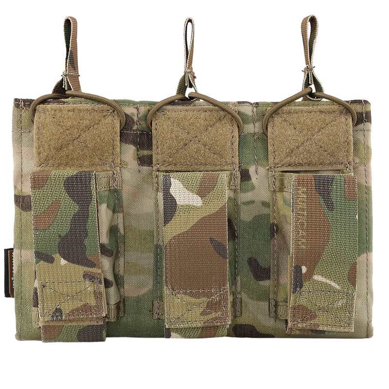 EMERSON 5.56&ピストル用 トリプルマガジンポーチ MC | サバゲー装備品