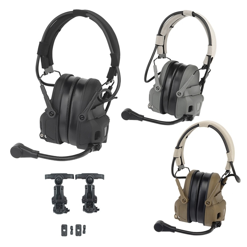 WoSporT Gen.6 タクティカルヘッドセット (集音＆ノイズリダクション