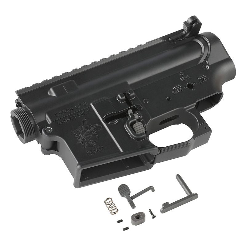 WELL PRO KAC タイプ KS-3 電動ガン メタル レシーバー セット Black
