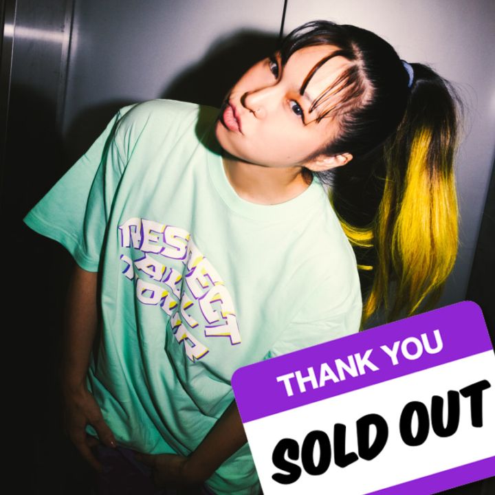 RESPECT ALL　ツアー Tシャツ (メロン)