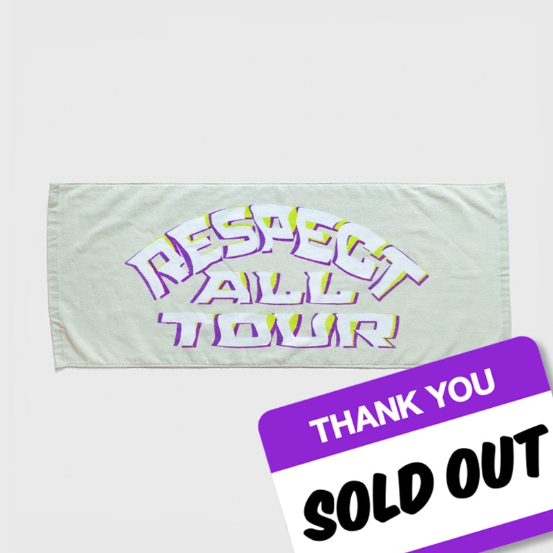 RESPECT ALL ツアータオル (グレー)
