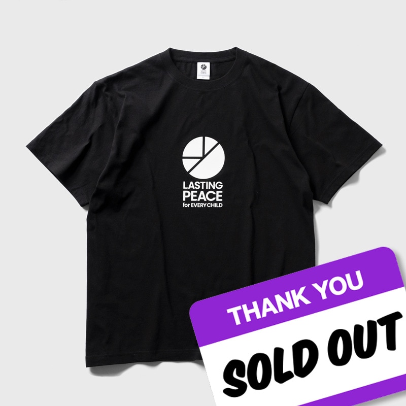 LASTING PEACE　Tシャツ (ブラック)