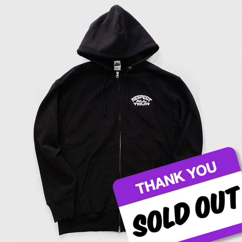RESPECT ALL ツアージップパーカー