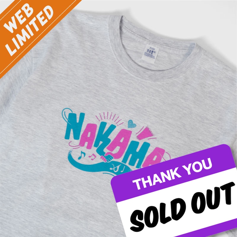 【EC限定】NAKAMA T-shirt (Gray)【BIGサイズ】