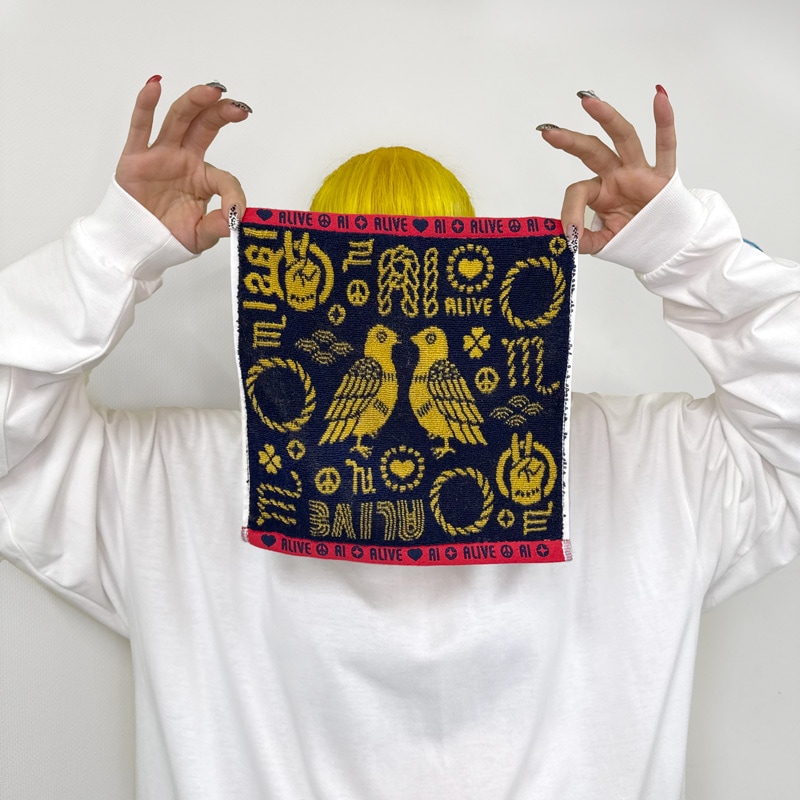 ハピネスタオルピンク / happiness towel pink | タオル | AI