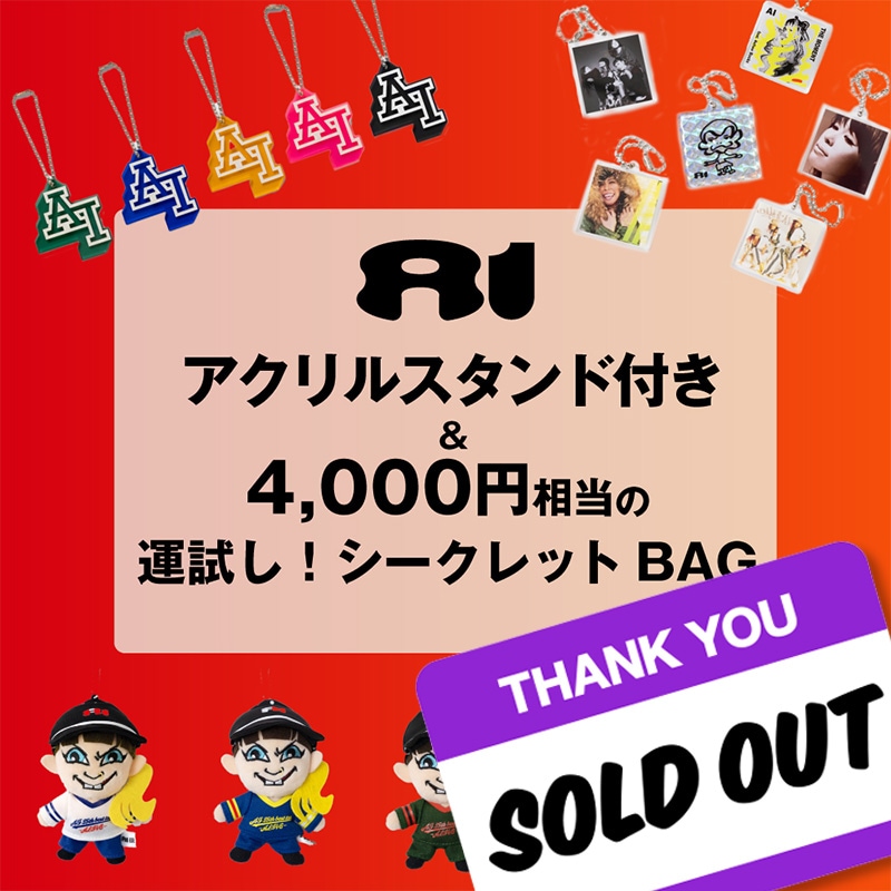アクスタ付きBAG】 運試し！シークレット袋 4000円相当グッズ入り | AI