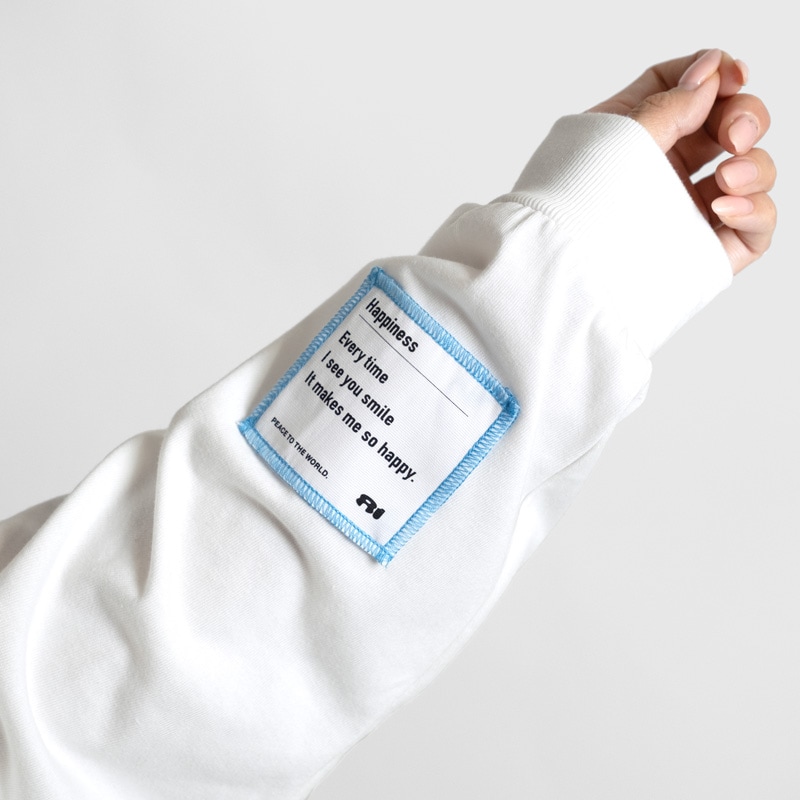 【NEW】ハピネス lyric ロングスリーブTシャツ