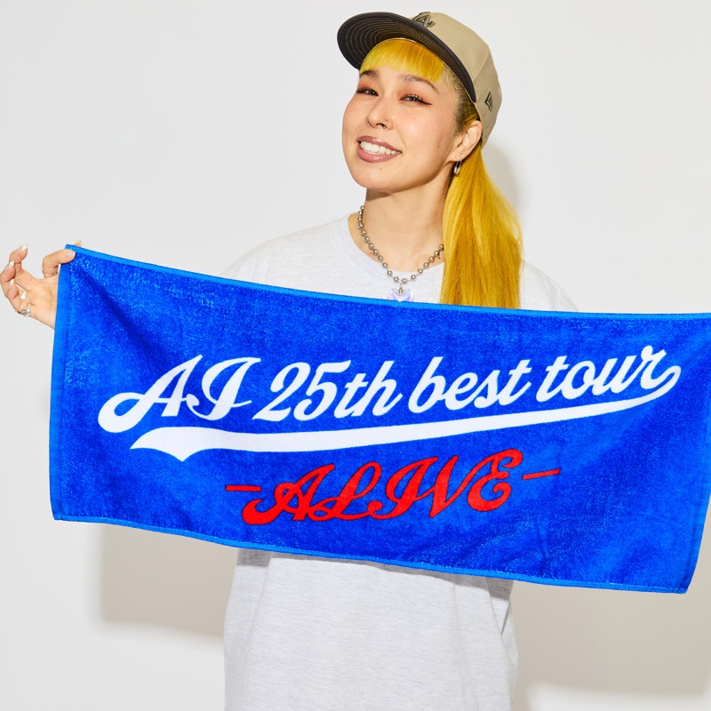 American Baseball Logo Towel（Blue）