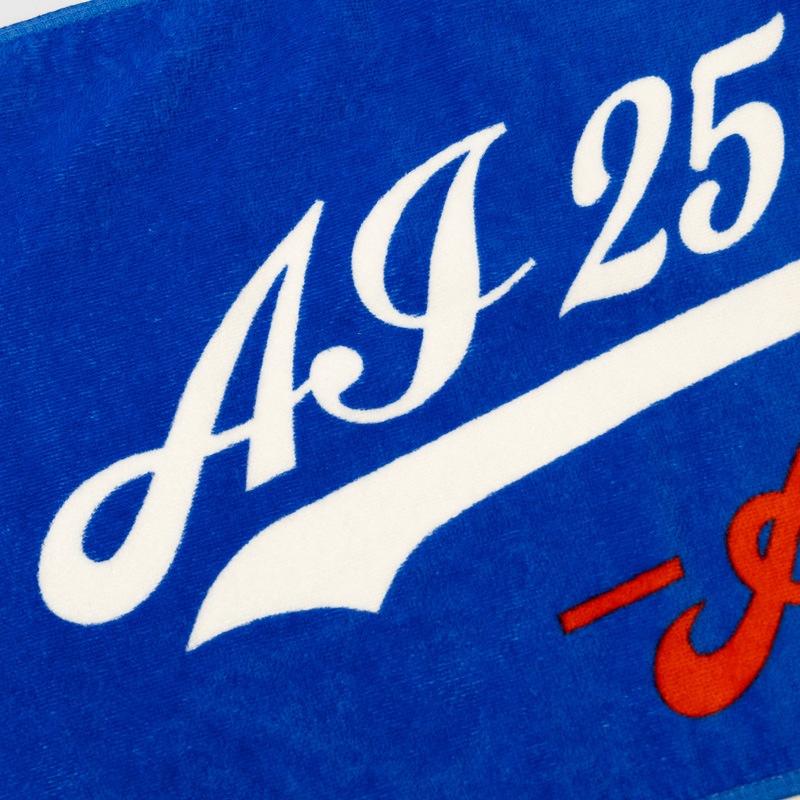 American Baseball Logo Towel（Blue）