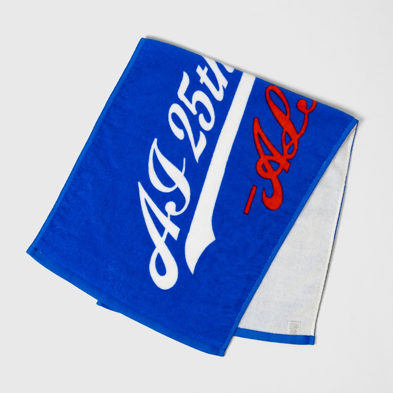 American Baseball Logo Towel（Blue）