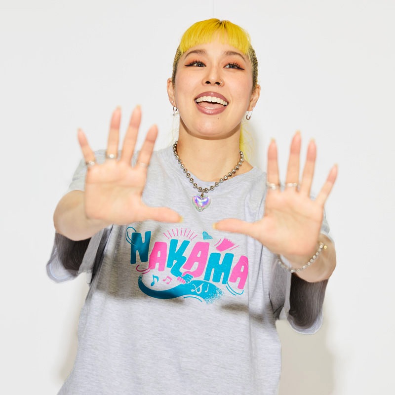 EC限定】NAKAMA T-shirt (Gray)【BIGサイズ】 | AI 25th best tour