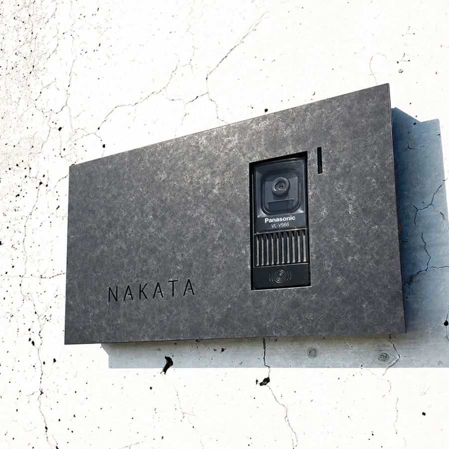 表札一体型インターホンカバー／リン酸風塗装<br> 【送料無料】