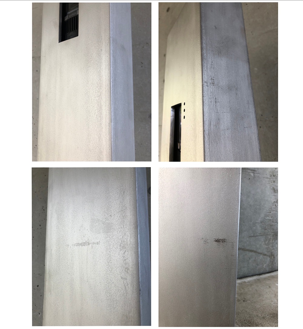 エントランスピラー／マットステンレス 