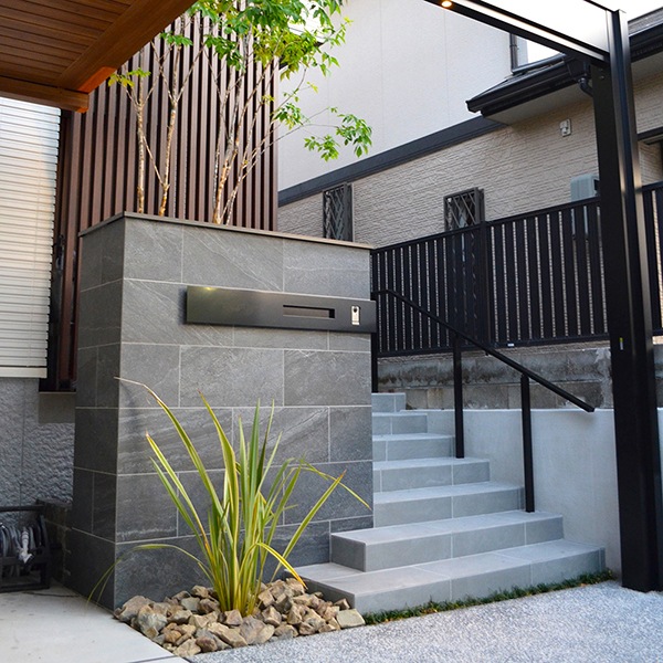 L曲げ表札／サイズオーダー可能