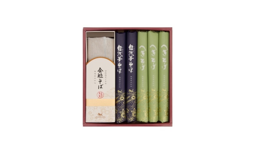 そば詰合せ KJ25 | 自然芋そば【味彩庵】 越後名水仕込のおそば・うどん通販・お取り寄せ・ギフト そば詰合せ KJ25 | 自然芋そば【味彩庵】 越後名水仕込のおそば・うどん通販・お取り寄せ・ギフト