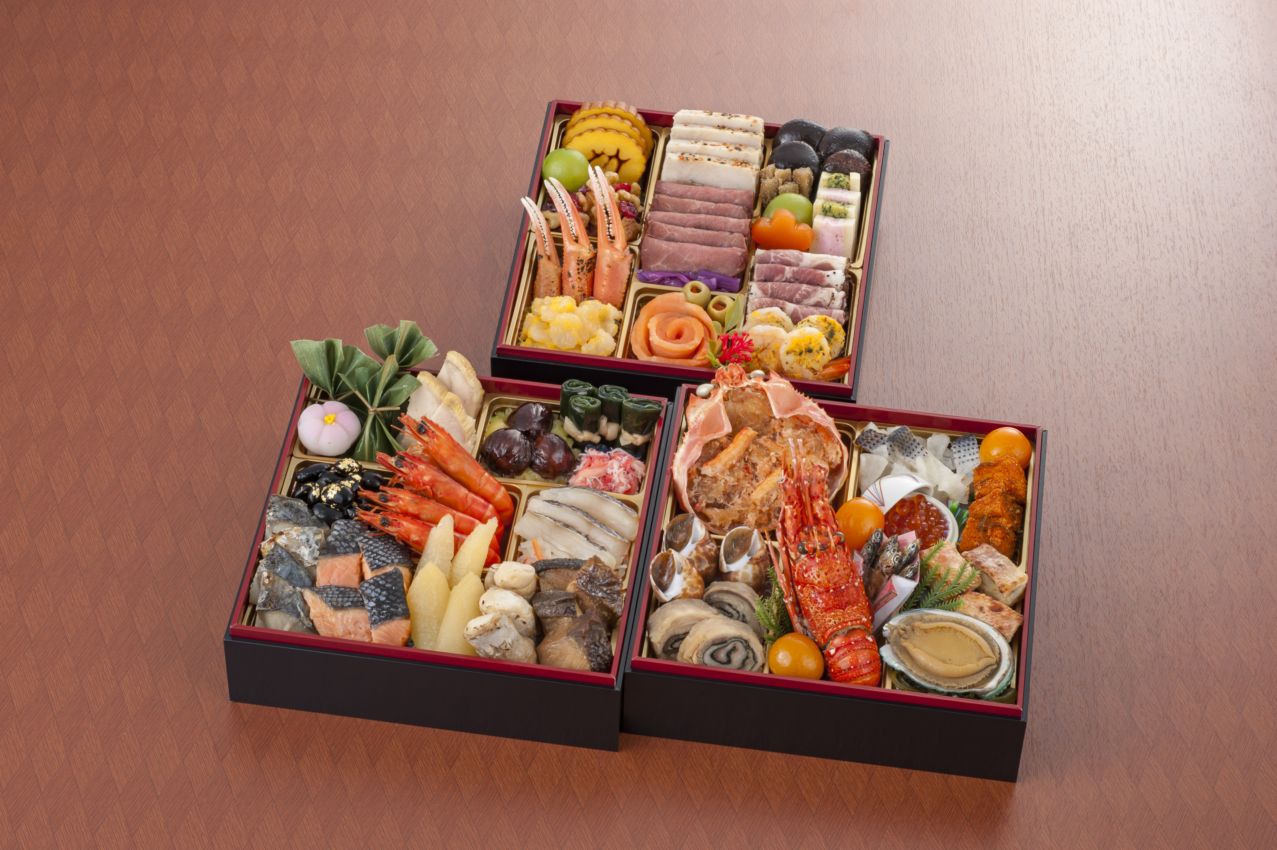 鳥取境港 『磯の味処さかな工房』 海鮮おせち三段重