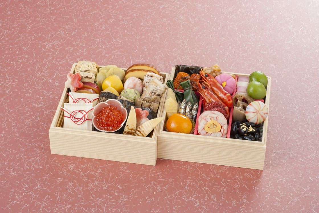 京都・妙心寺御用達 京料理 花ごころ　和風おせち二段重