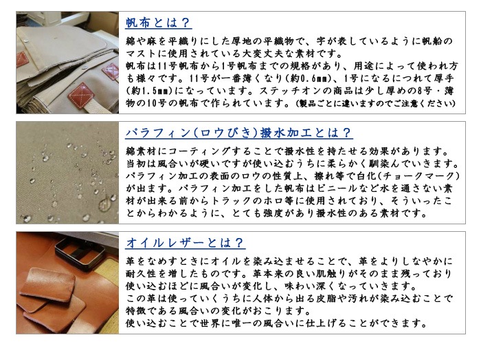 ���ƥå����� ���� ���������Хå� ������ ���� 52162 stitch-on ��Ĥ����������Хå� �֥꡼�ե����� ����ù� ��� �١�����/���꡼��(��)