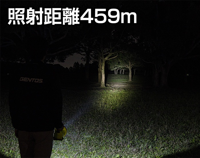 GENTOS LK-314D ������ȥ� LED�ե�å���饤�� ����ȼ͵�Υ459m�ζ��ϲ������� 470�롼��� �ѿ���ũIP54���
