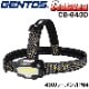 GENTOS ������ȥ� ����֥졼���� CB-643D Ƭ�ˤĤ���饤�� �إåɥ��� LED�إåɥ饤��
