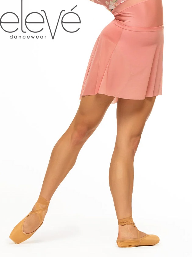 【eleve】 Short High-Low Skirt Lantana Mesh  スカート