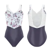 ��Danse de Paris��Demi Moulin Florine Purple Velvet ��ǥ����� �졼�� �쥪������