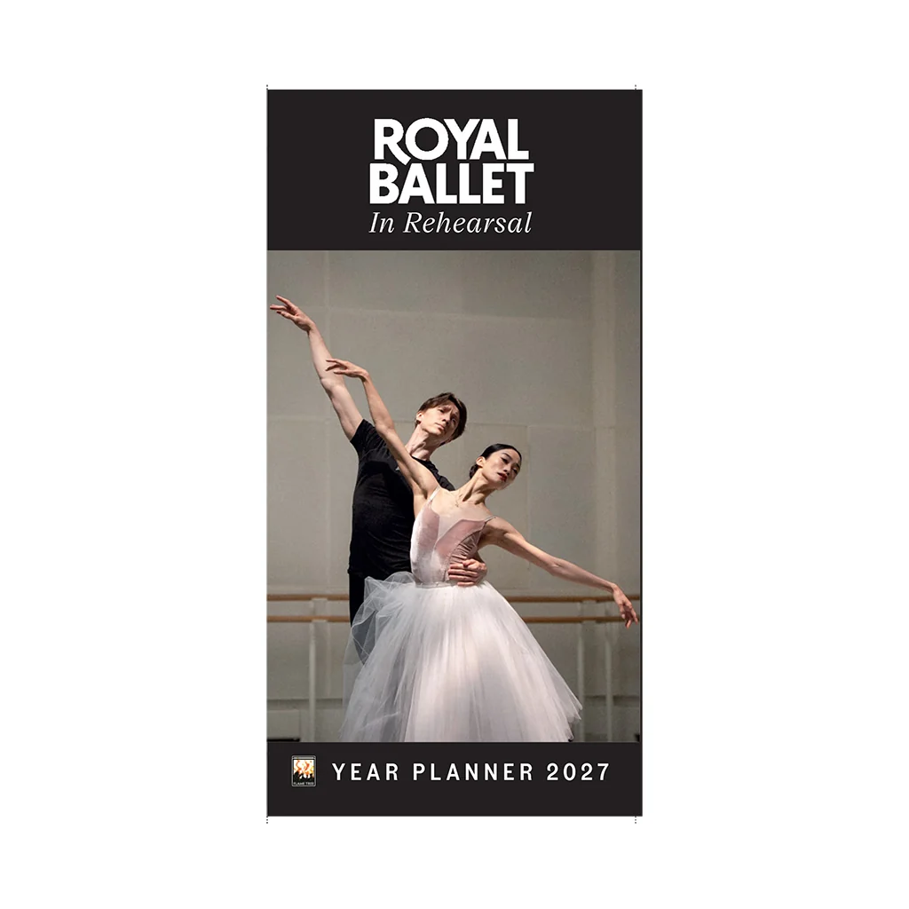【英国ロイヤル・バレエ団】 Royal Ballet Year Planner マンスリー 手帳 2027　＜数量限定！＞