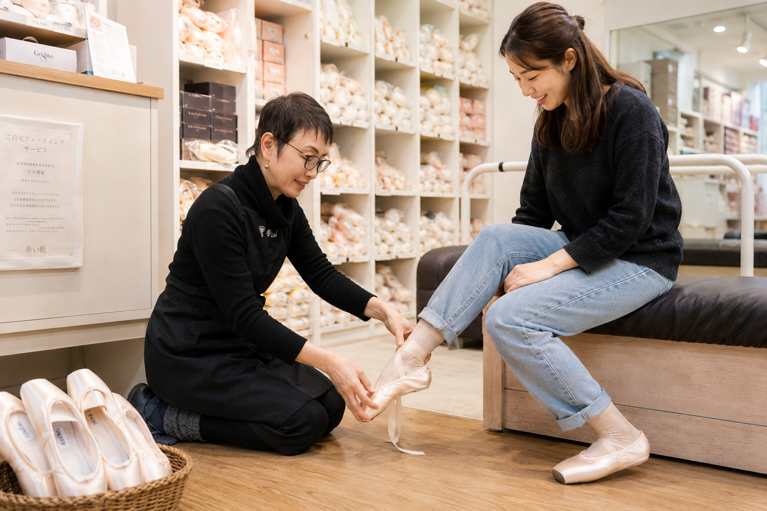 店頭フィッティング