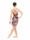 eleve Dramatic High-Low Skirt Dark Romance Mink Mesh 