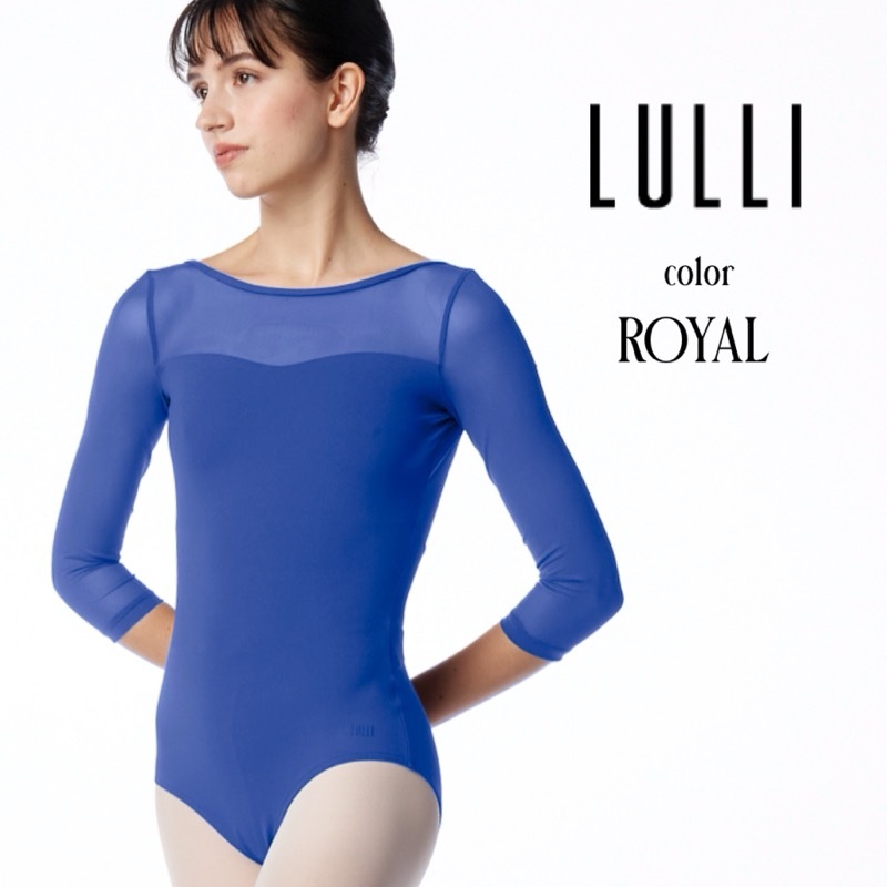 ��Lulli�ۡ�3/4 Sleeve Mesh Leotard Iris����ʬµ �쥪�����ɡ���6������ǥ�����