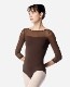 ��Lulli�ۡ�3/4 Sleeve Mesh Leotard Iris����ʬµ �쥪�����ɡ���6������ǥ�����