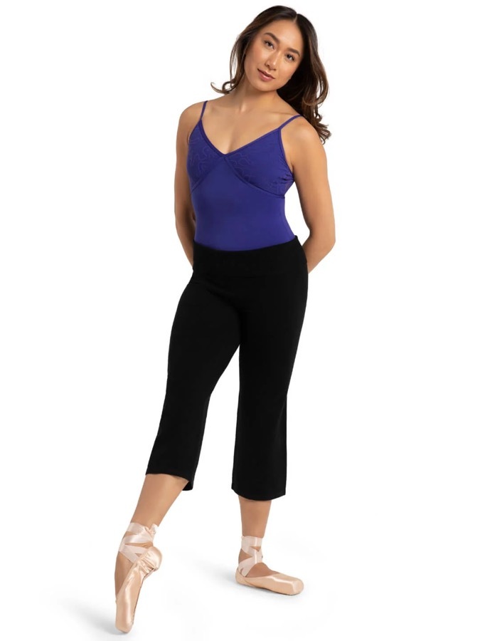 �ڥ��ڥ�����CK10993W��CROP WIDE LEG �˥å� �쥮�󥹡�7ʬ�� �ѥ��
