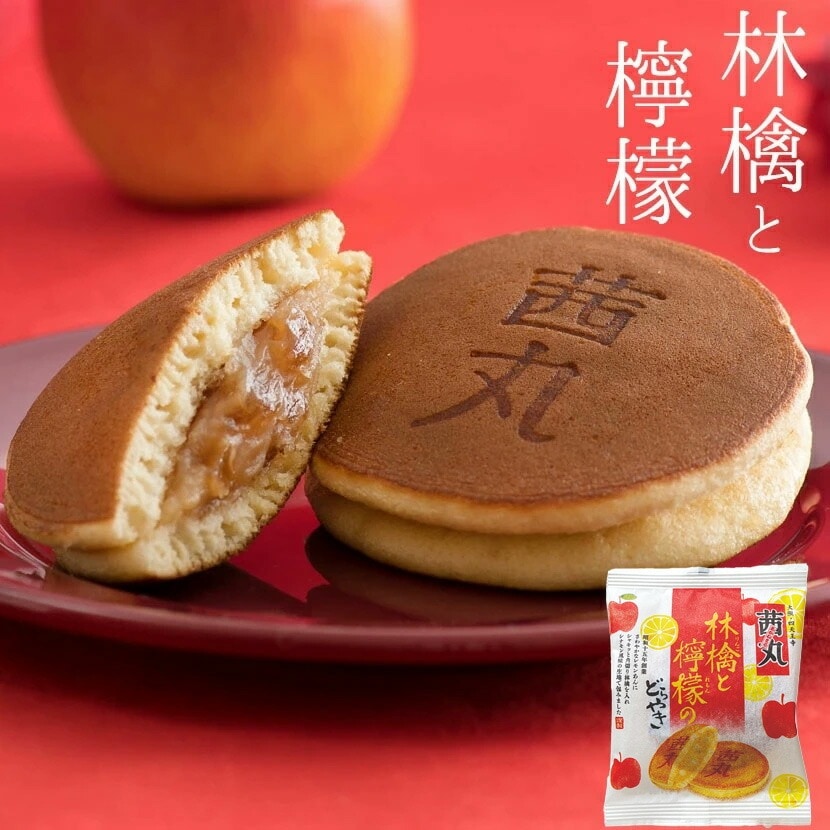 【ご自宅用】林檎と檸檬のどらやき バラ