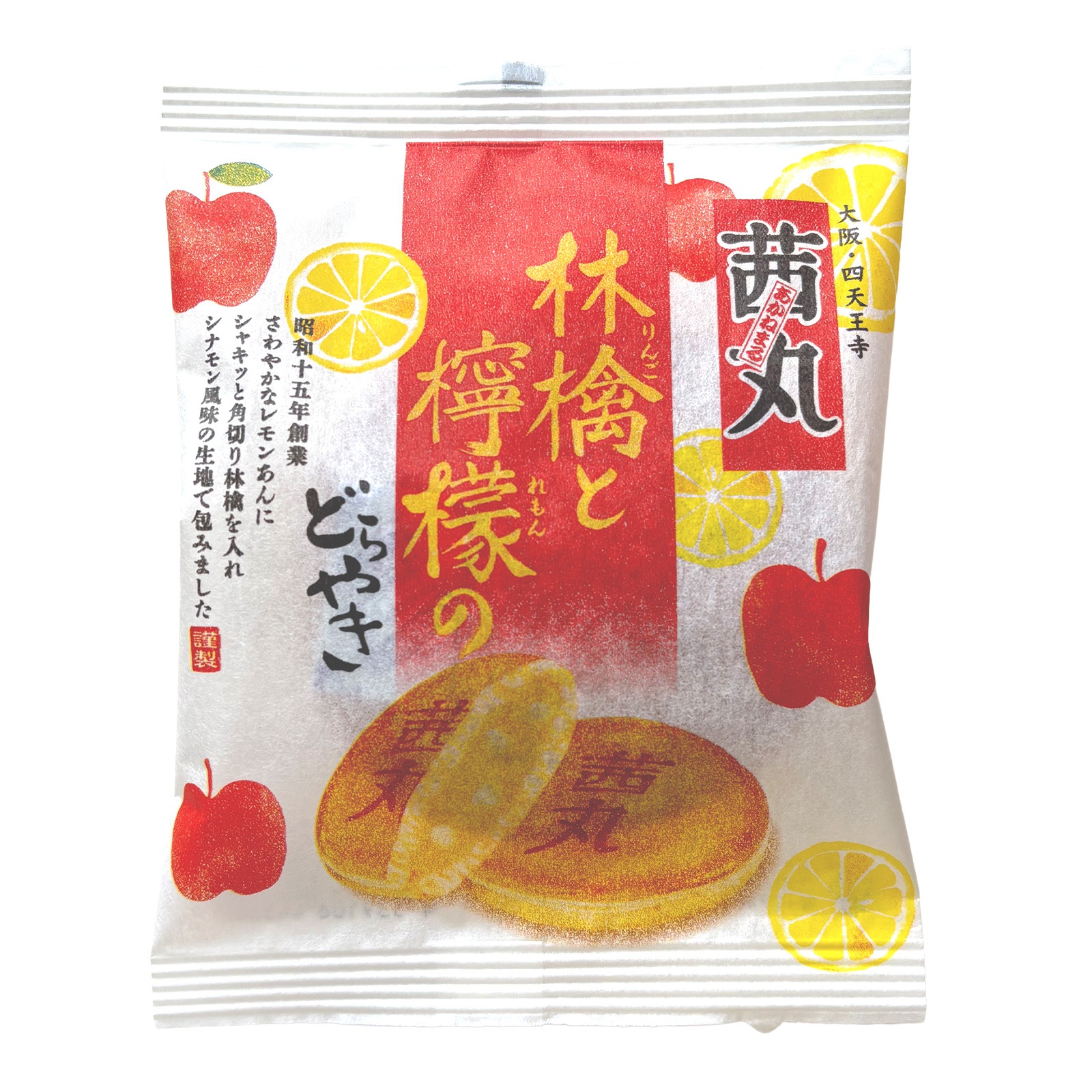 【ご自宅用】林檎と檸檬のどらやき バラ