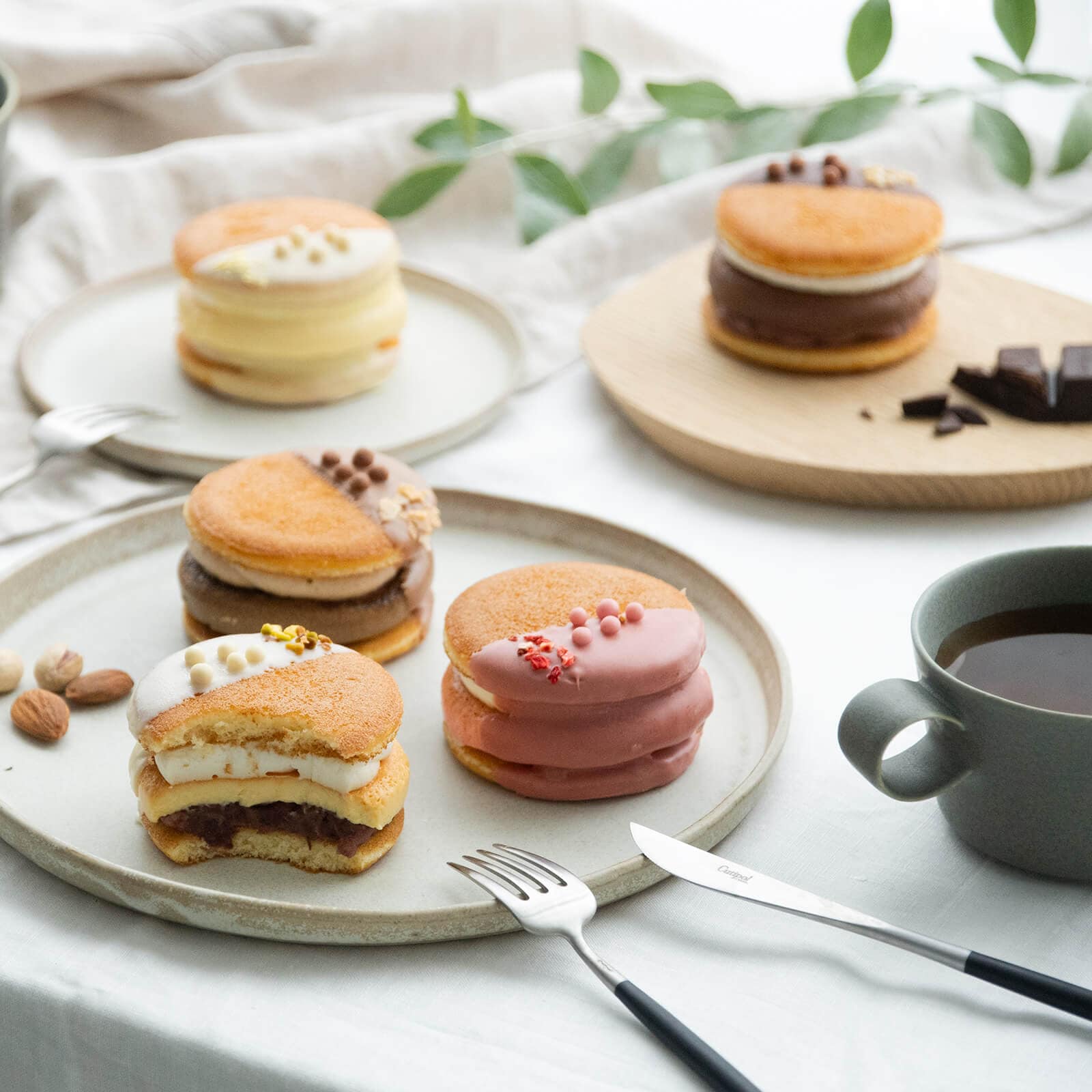 【冷凍】ラズベリースノープリンどらやき