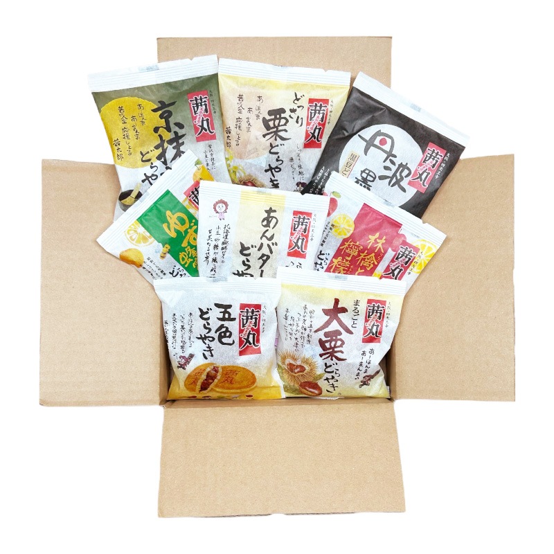 【熨斗不可】茜丸どらやき8種お試しセット8個入り<送料込>