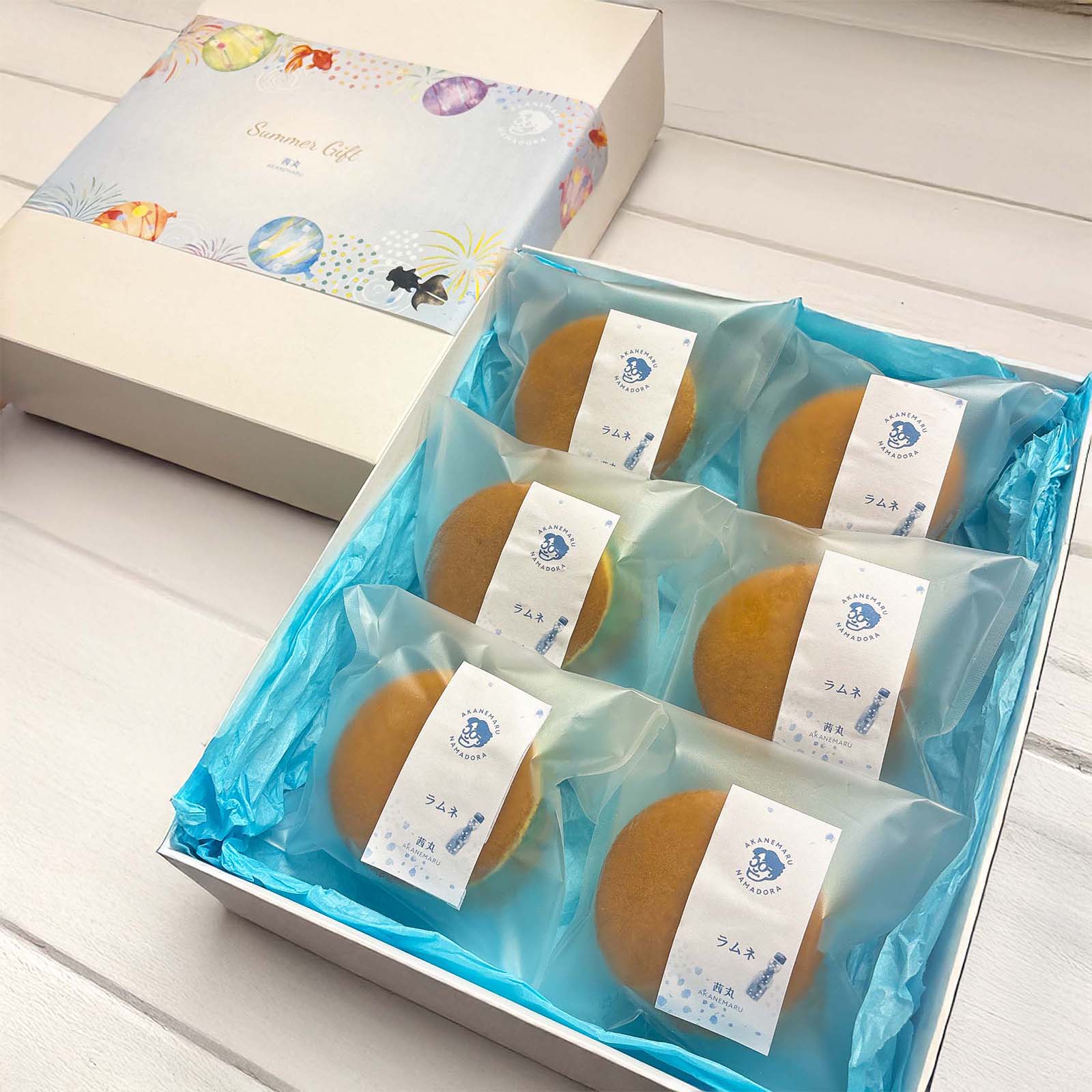 【冷凍】ラムネどらやき6個入り[夏季限定]＜送料込み＞