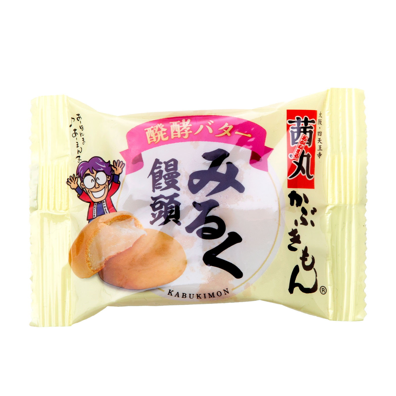 【ご自宅用】茜丸みるく饅頭かぶきもん バラ