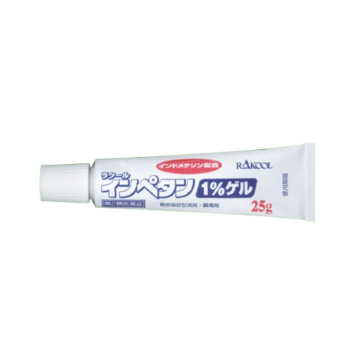塗り薬　インペタン1％ゲル（25ｇ）　4本セット　ラクール薬品販売　　第2類医薬品