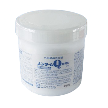 メンタームQ軟膏N 430g 1個/2個 第3類医薬品 塗り薬 軟膏 腰痛 肩こり 筋肉痛 関節痛 近江兄弟社