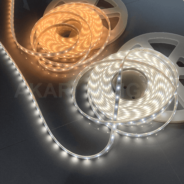 究極爆光三列 ledテープライト 白 電球色 264SMD/M 20m IP68