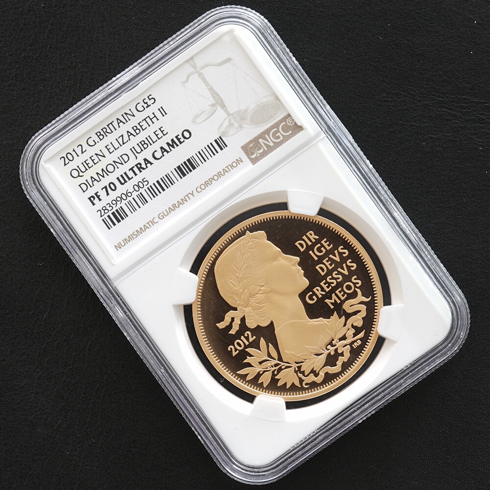 最高鑑定 2012年 イギリス ヤングヤング 即位60周年記念 ダイヤモンド