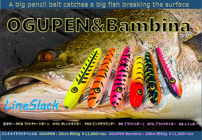 新製品発売情報】ラインスラック オグペンバンビーナ＆オグペン新色