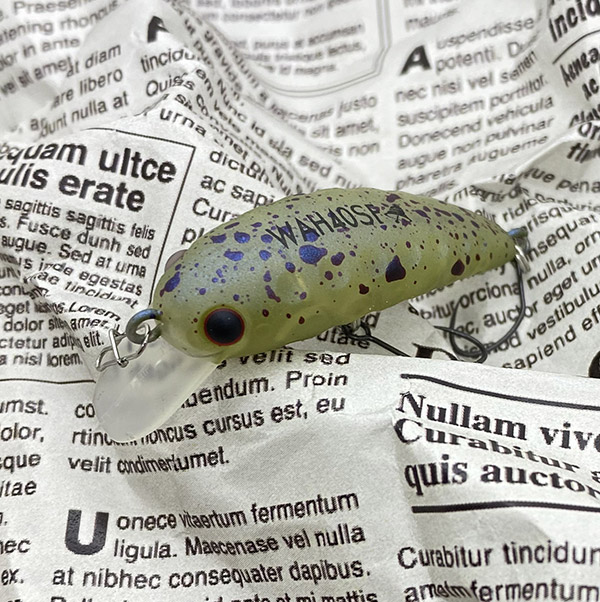 【オリカラ】ラッキークラフト ワウ40SF BELL+ 赤坂グリ子Lava【3個までメール便OK】