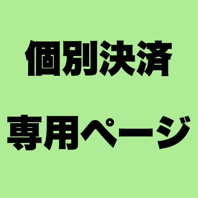 (再)個別決済ID：2608-I002＜送料無料＞