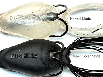 【一部ご予約商品】ニシネルアーワークス BQフロッグ ※メール便不可※